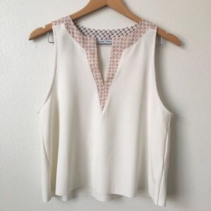 Zara W/B tank blouse
